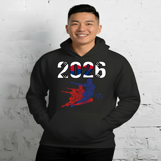 South Korea World Cup 2026 Fitted Hoodie | Rising_Jist