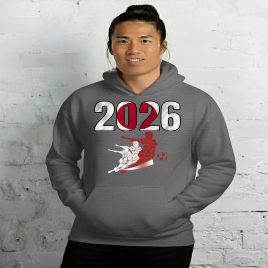 Japan World Cup 2026 Fitted Hoodie | Rising_Jist