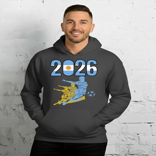 Argentina World Cup 2026 Fitted Hoodie | Rising_Jist