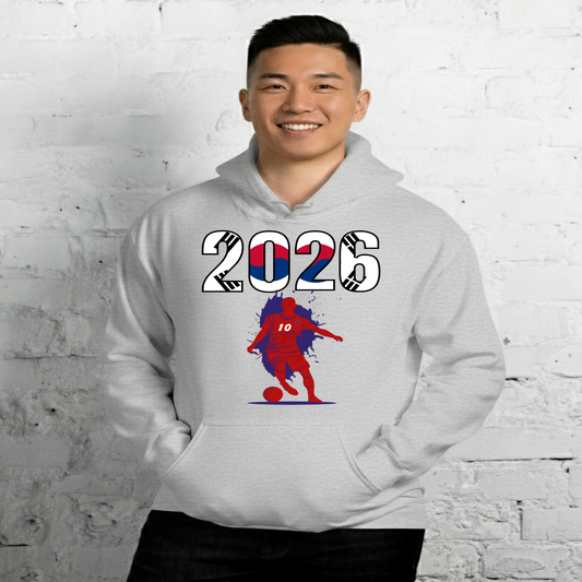 South Korea World Cup 2026 Fitted Hoodie | Slick_Move_RD