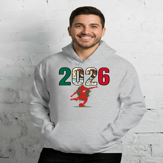 Mexico World Cup 2026 Fitted Hoodie | Let's Play