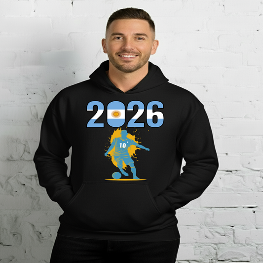 Argentina World Cup 2026 Fitted Hoodie | Slick_Move_LB