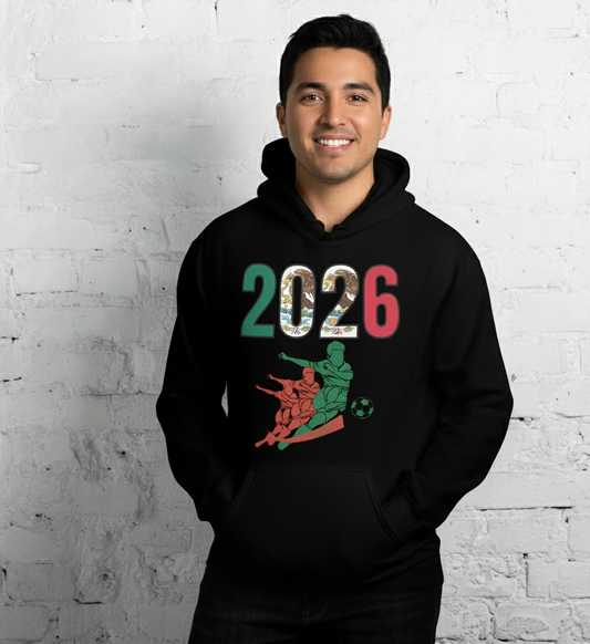 Mexico World Cup 2026 Fitted Hoodie | Rising Jist