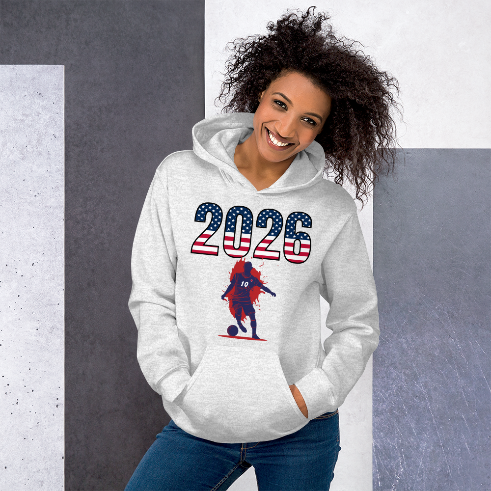 USA World Cup 2026 Fitted Hoodie | SlickMove_BL
