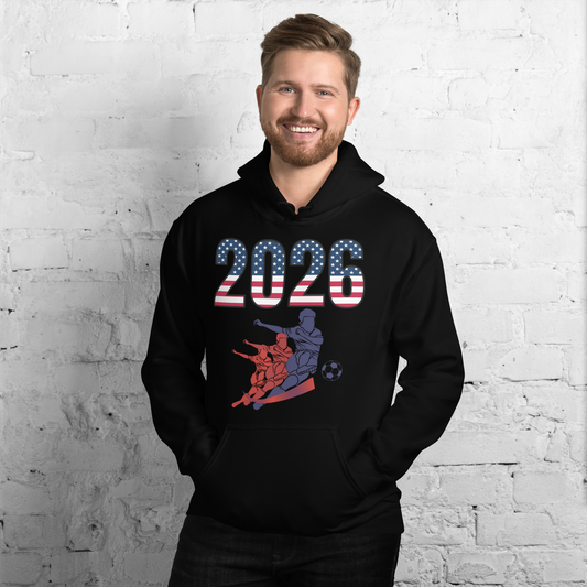 USA World Cup 2026 Fitted Hoodie | Rising Jist