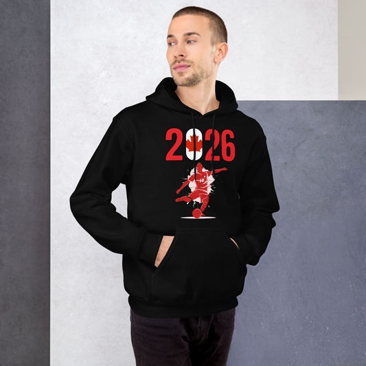 Canada World Cup 2026 Fitted Hoodie | Let's Play