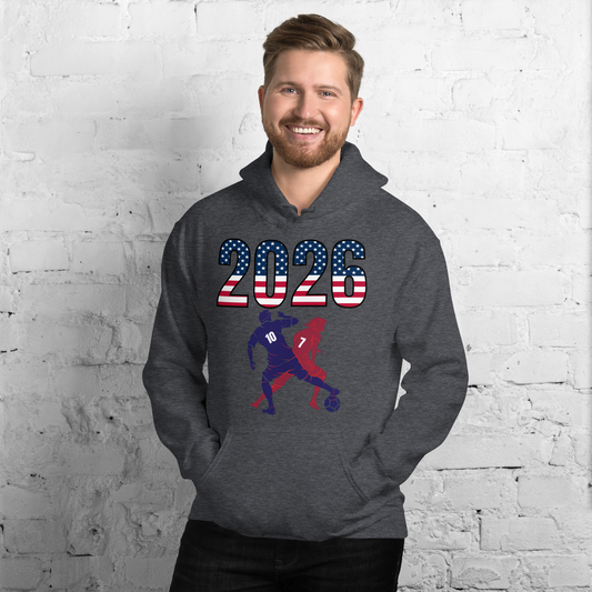 USA World Cup 2026 Fitted Hoodie | Smart Tackle