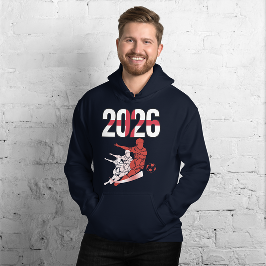 England World Cup 2026 Fitted Hoodie | Rising_Jist