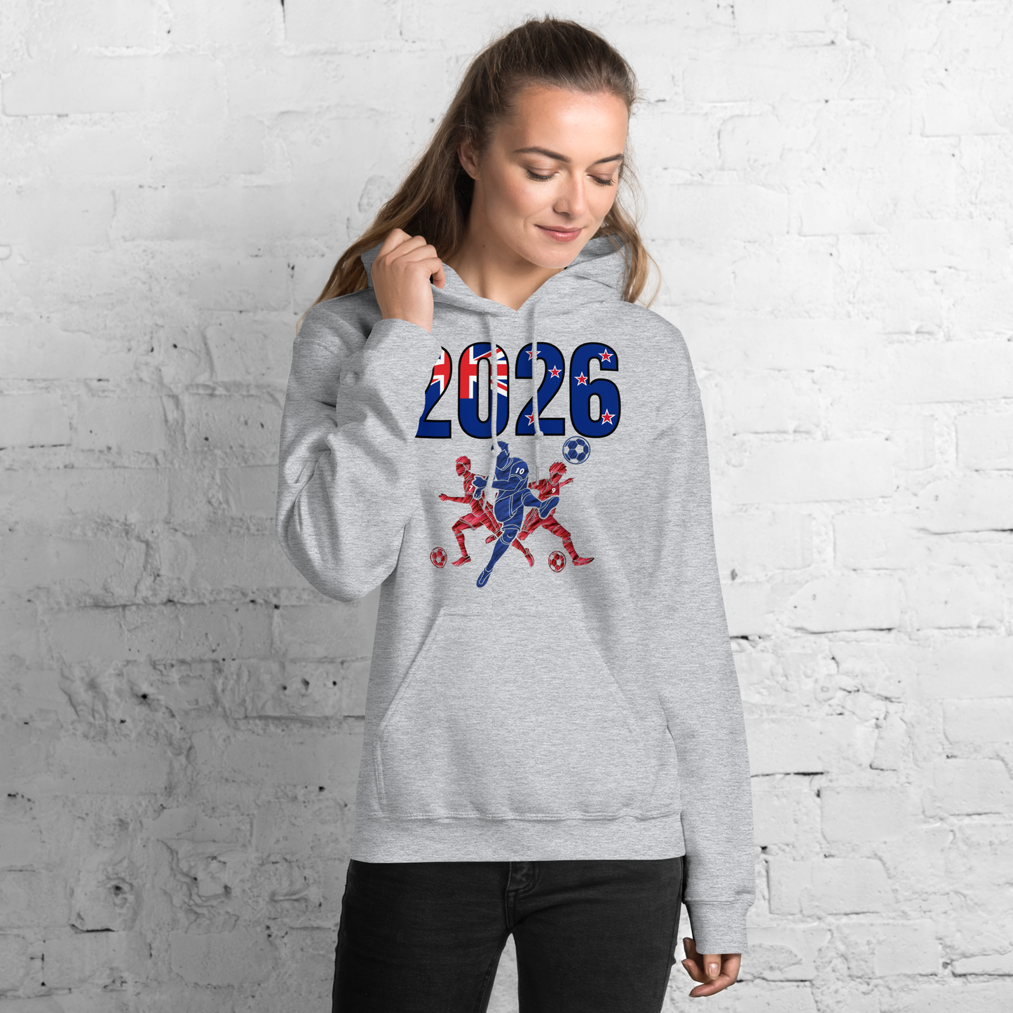 Australia World Cup 2026 Fitted Hoodie | Sprints_Trio