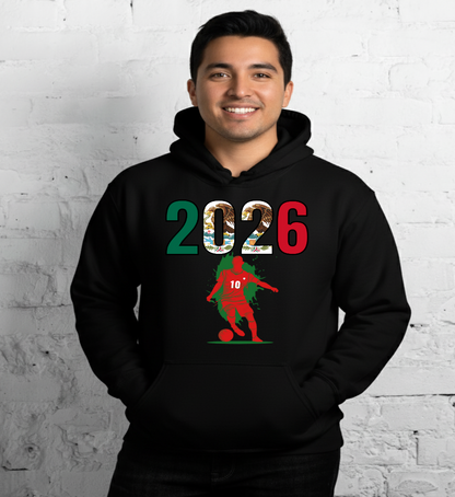 Mexico World Cup 2026 Fitted Hoodie | Slick_Move_RD