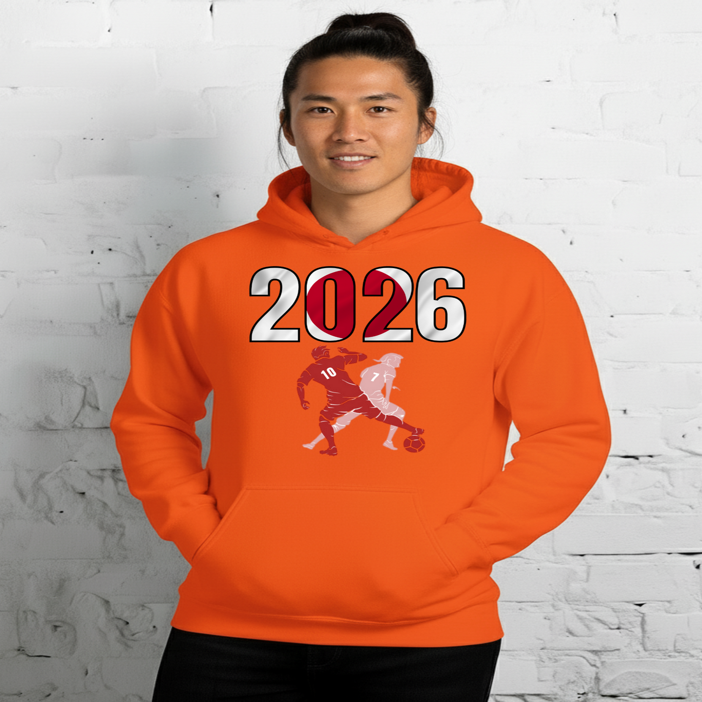 Japan World Cup 2026 Fitted Hoodie | Smart_Tackle
