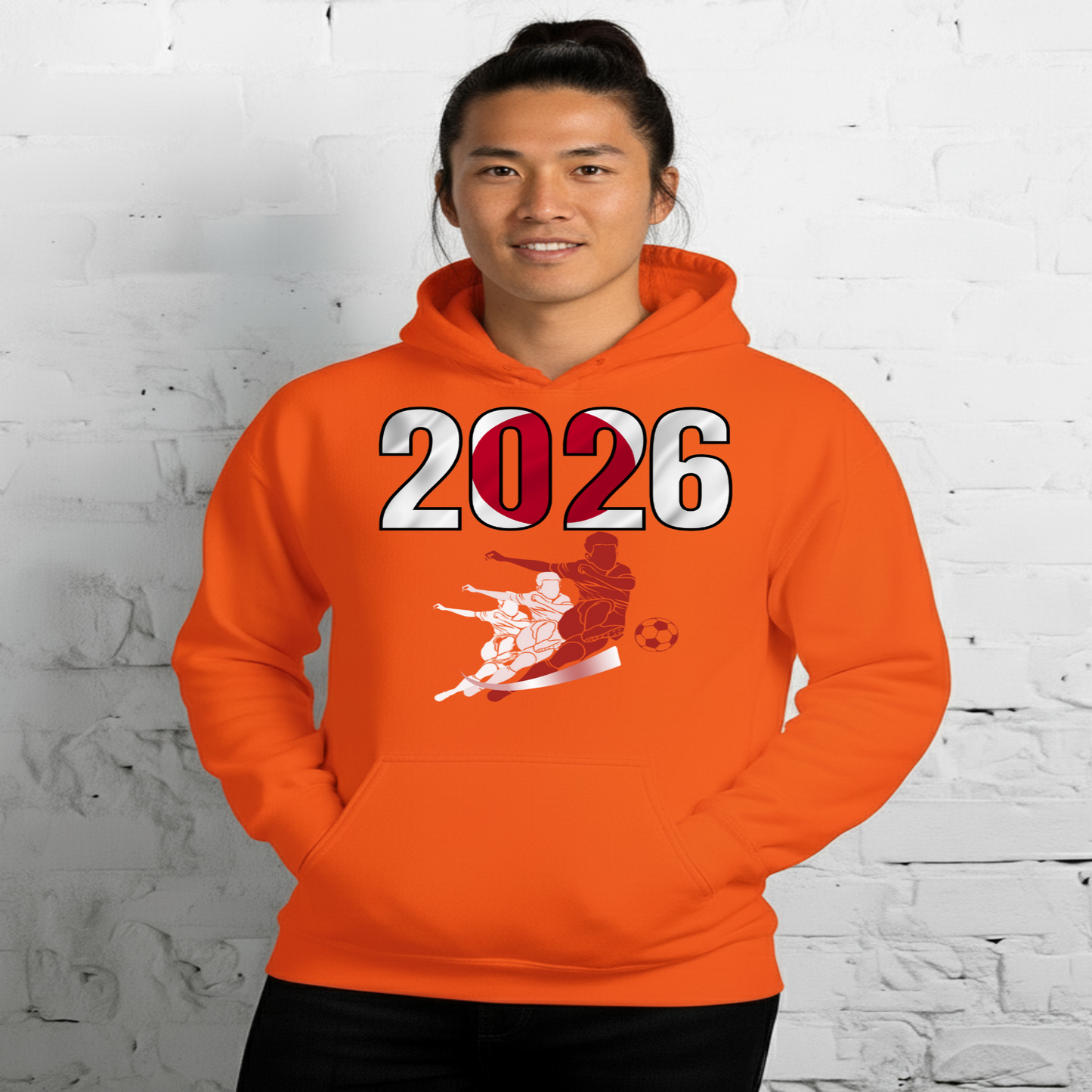 Japan World Cup 2026 Fitted Hoodie | Rising_Jist