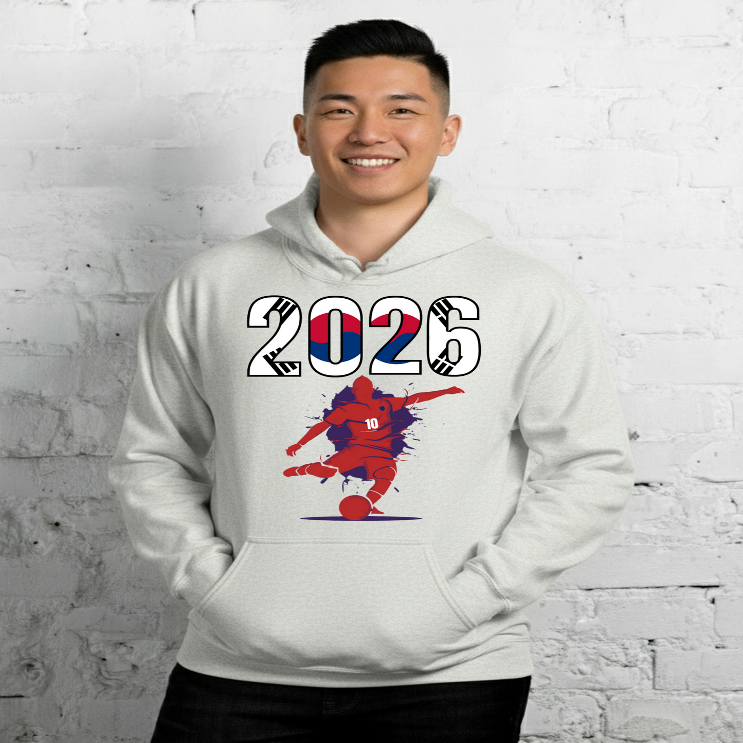 South Korea World Cup 2026 Fitted Hoodie | Let's_Play_RD