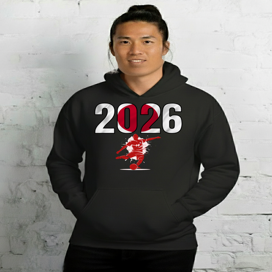 Japan World Cup 2026 Fitted Hoodie | Let's Play