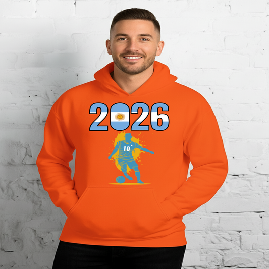 Argentina World Cup 2026 Fitted Hoodie | Slick_Move_LB