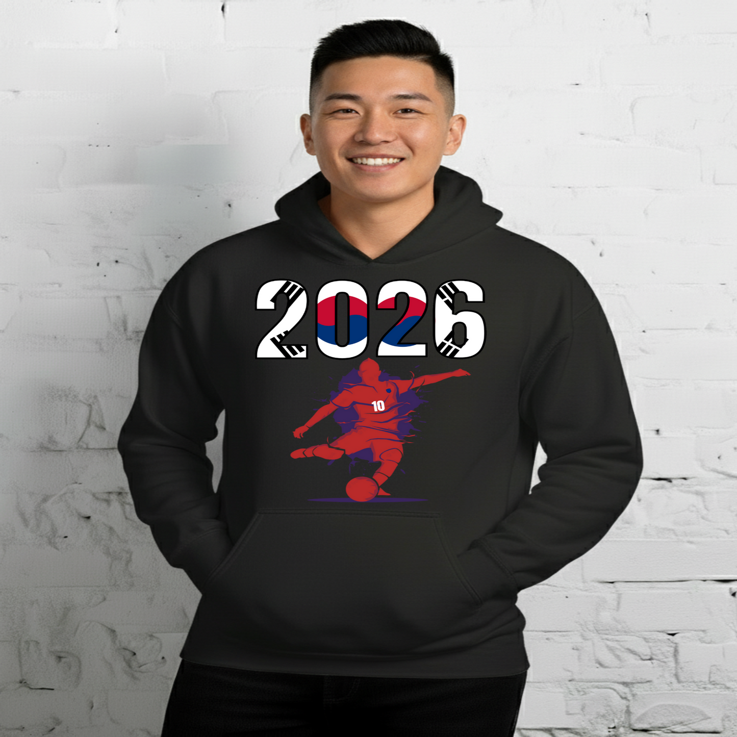 South Korea World Cup 2026 Fitted Hoodie | Let's_Play_RD