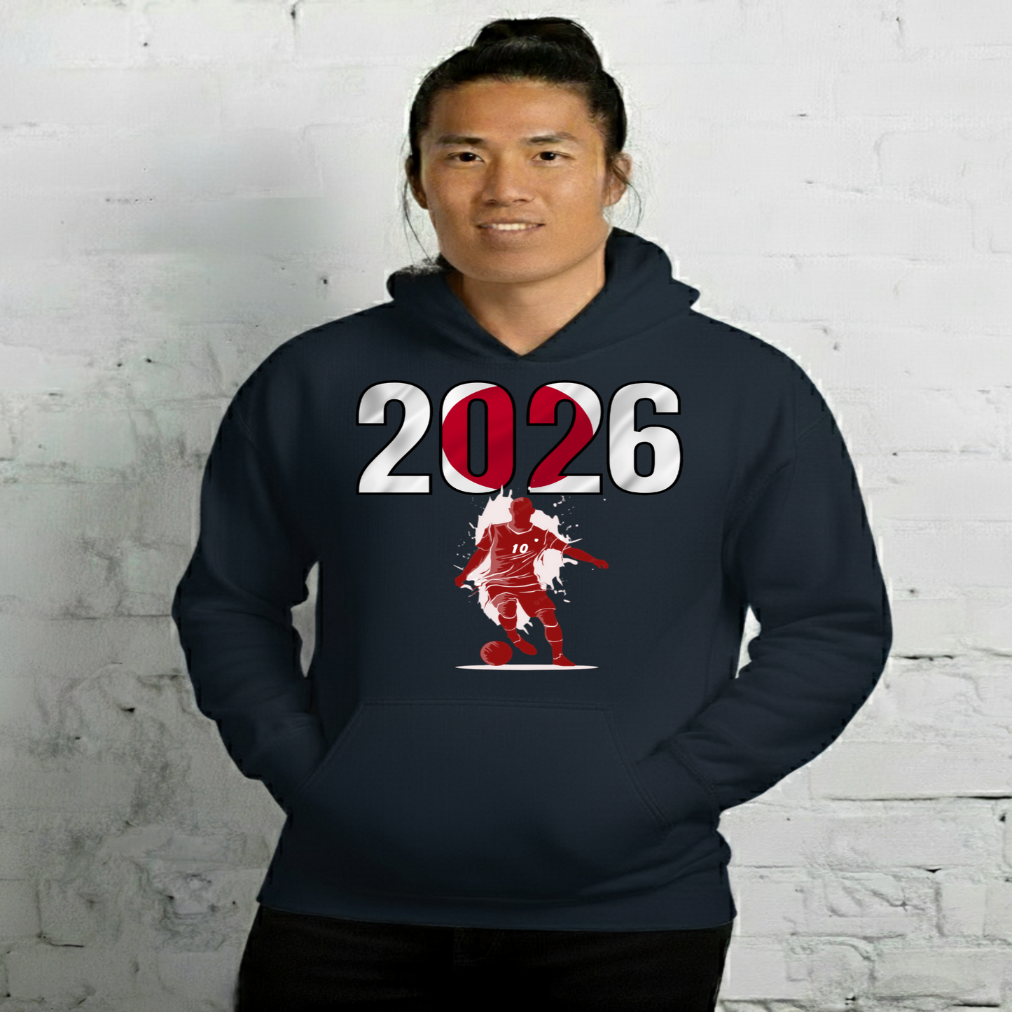 Japan World Cup 2026 Fitted Hoodie | Slick_Move_RD