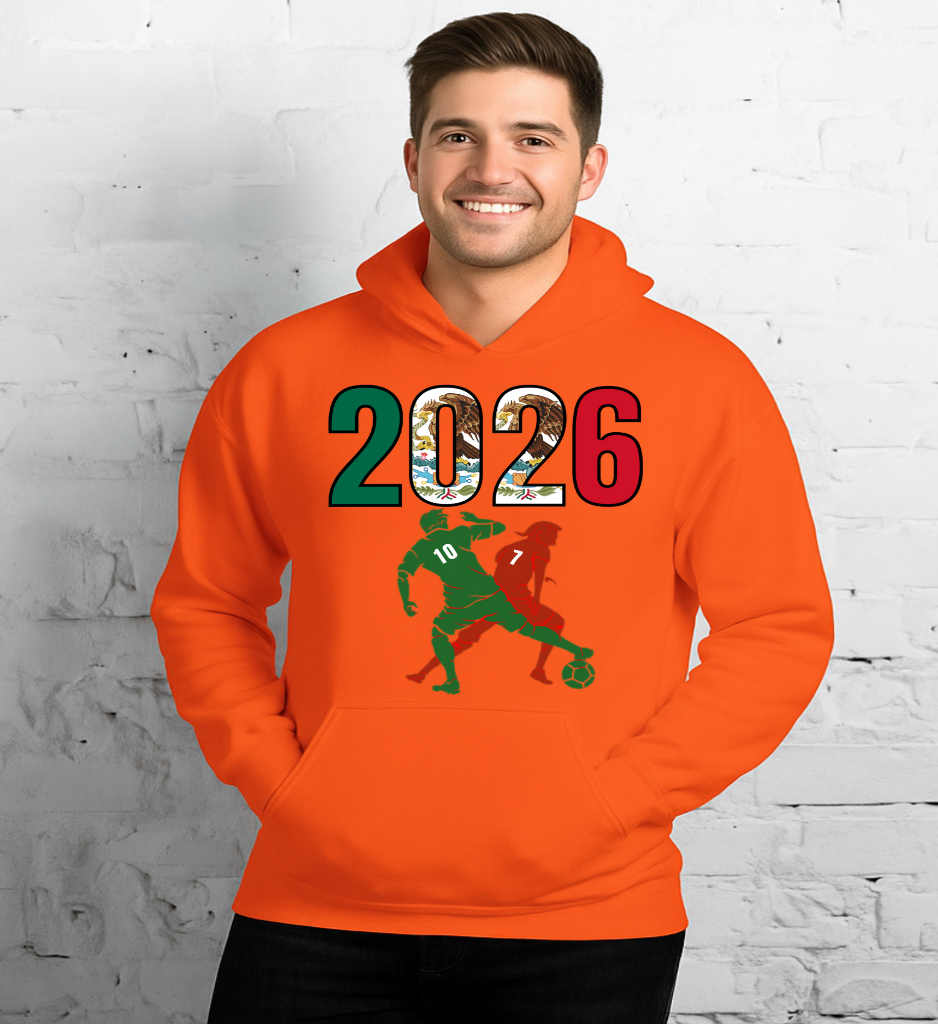 Mexico World Cup 2026 Fitted Hoodie | Smart_Tackle