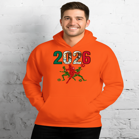 Mexico World Cup 2026 Fitted Hoodie | Sprints_Trio