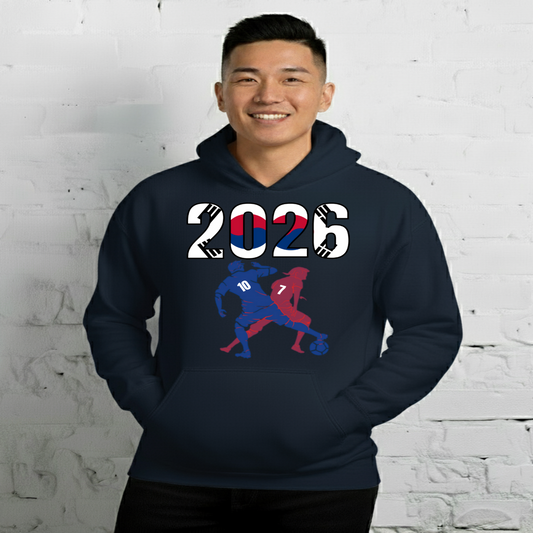 South Korea World Cup 2026 Fitted Hoodie | Smart_Tackle