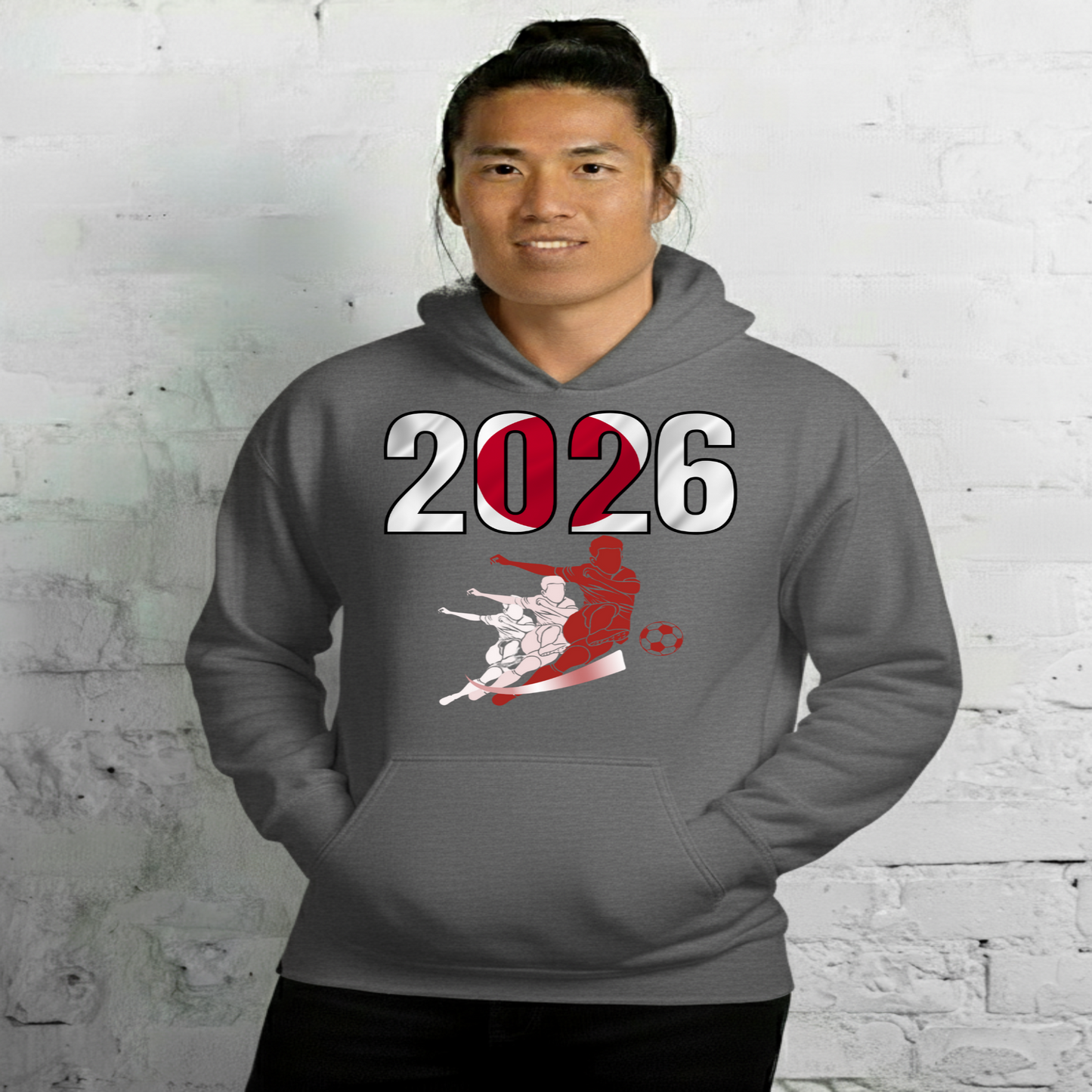 Japan World Cup 2026 Fitted Hoodie | Rising_Jist