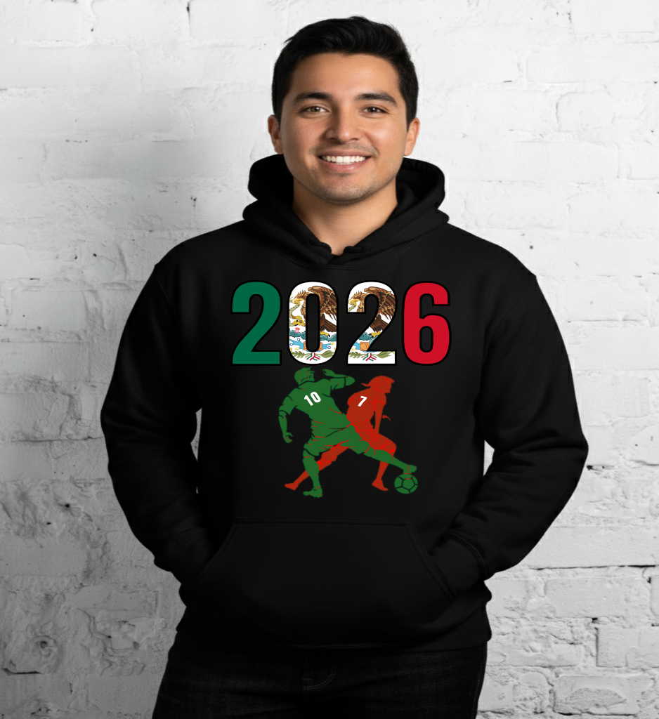 Mexico World Cup 2026 Fitted Hoodie | Smart_Tackle