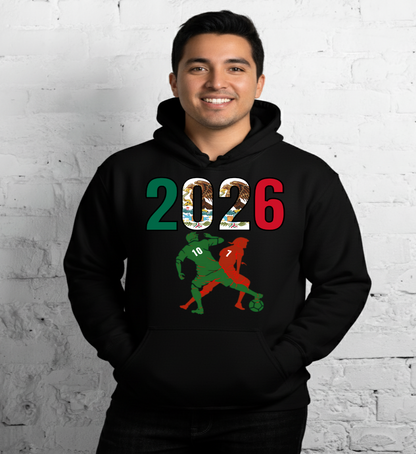 Mexico World Cup 2026 Fitted Hoodie | Smart_Tackle