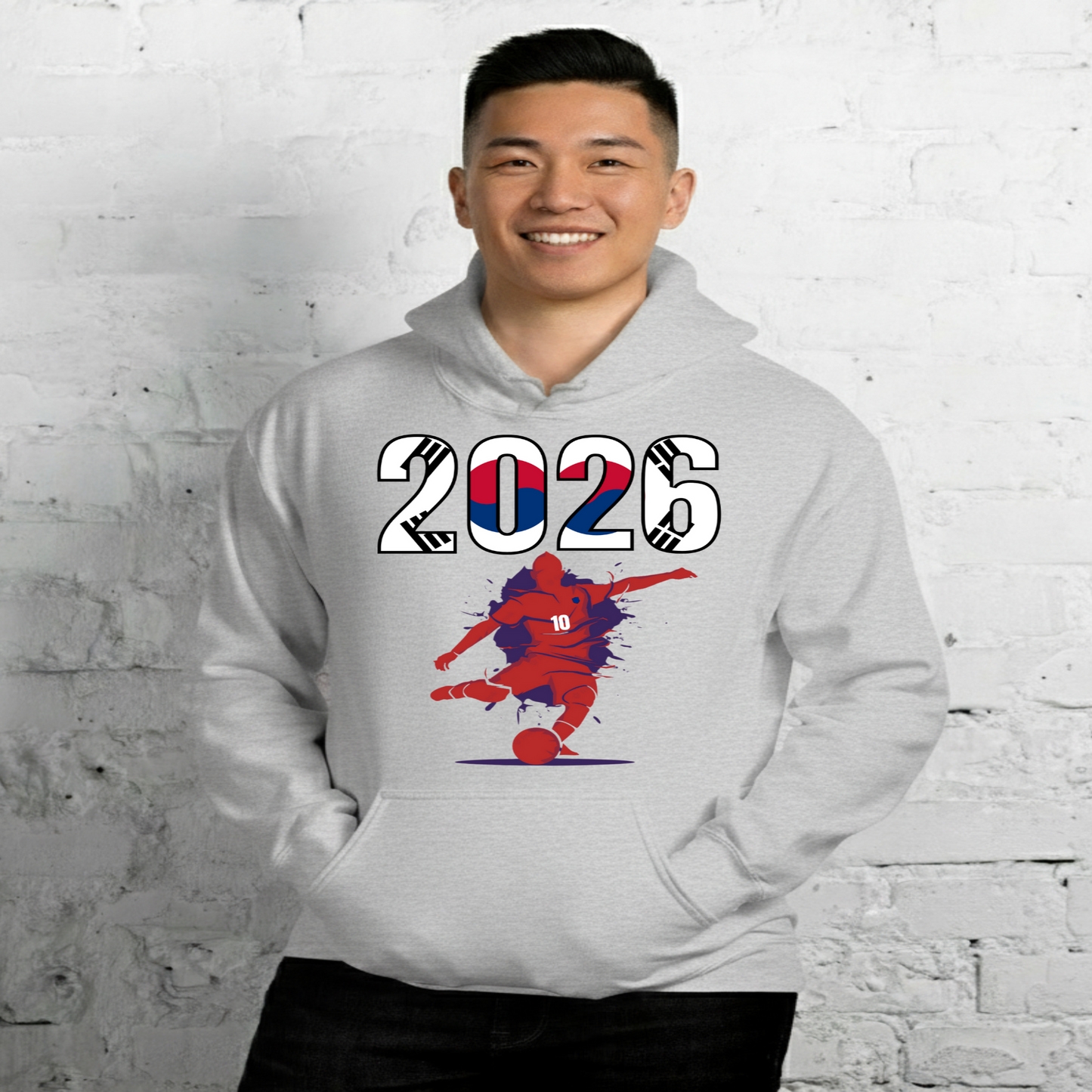 South Korea World Cup 2026 Fitted Hoodie | Let's_Play_RD