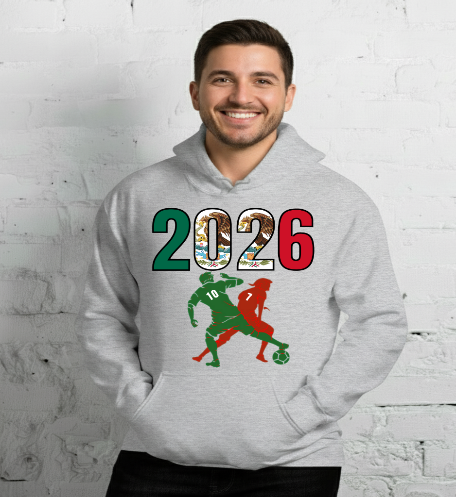 Mexico World Cup 2026 Fitted Hoodie | Smart_Tackle