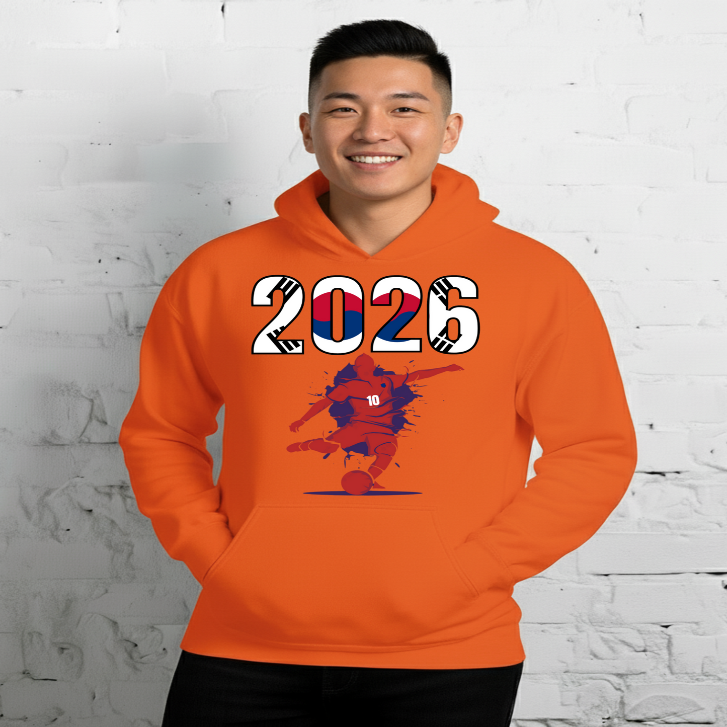 South Korea World Cup 2026 Fitted Hoodie | Let's_Play_BL