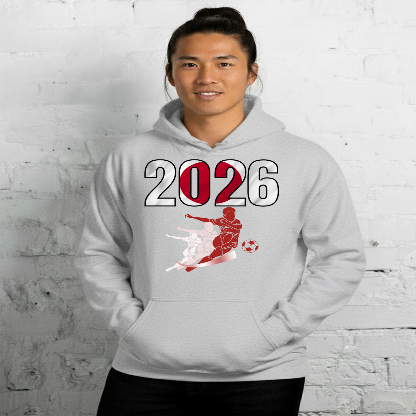 Japan World Cup 2026 Fitted Hoodie | Rising_Jist
