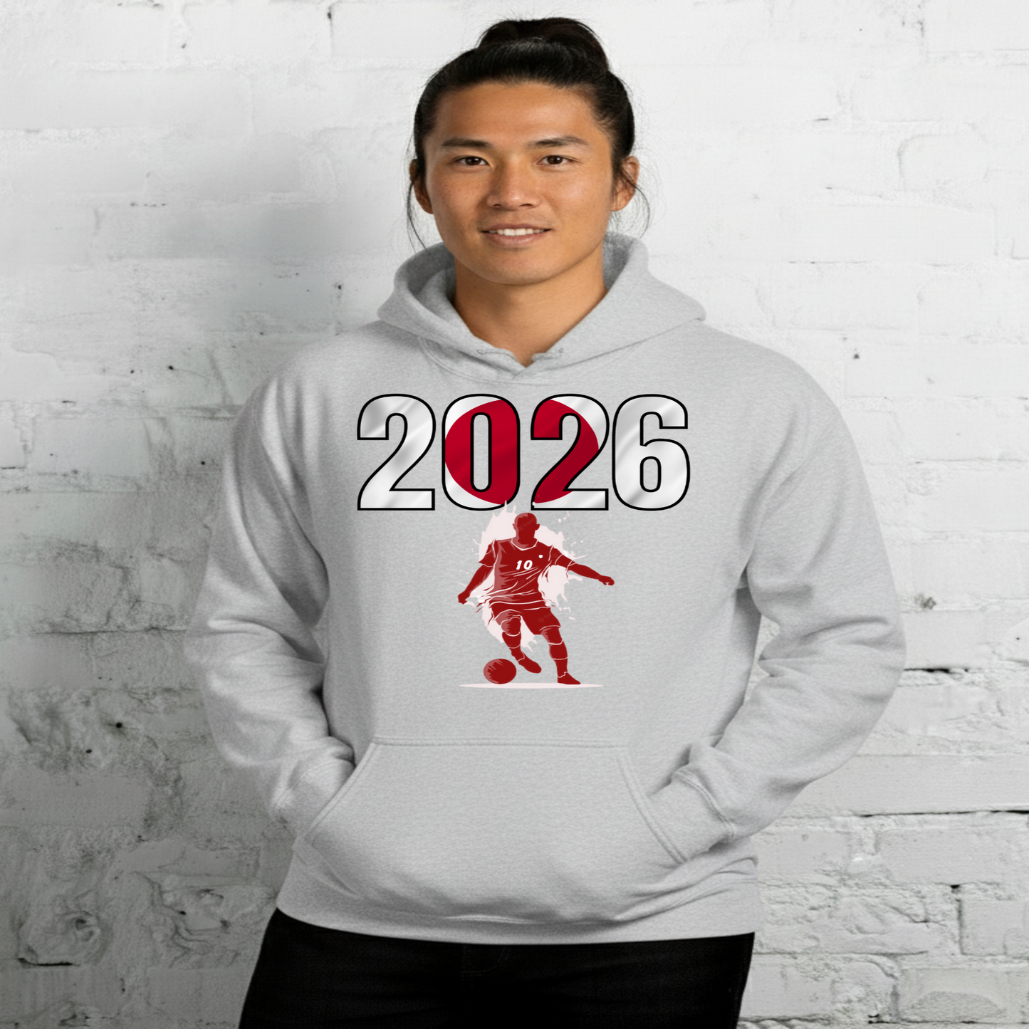Japan World Cup 2026 Fitted Hoodie | Slick_Move_RD