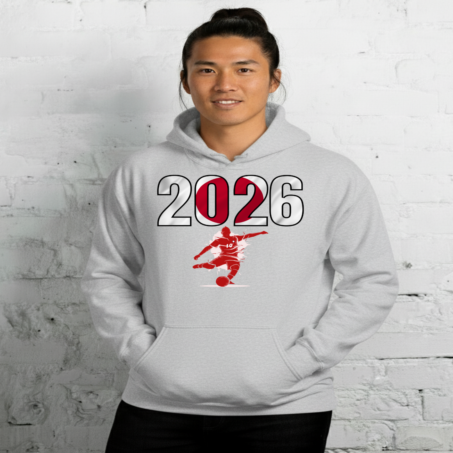 Japan World Cup 2026 Fitted Hoodie | Let's Play