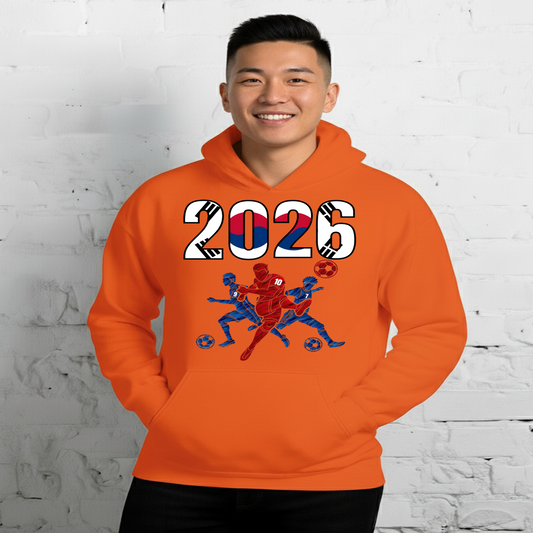 South Korea World Cup 2026 Fitted Hoodie | Sprints_Trio