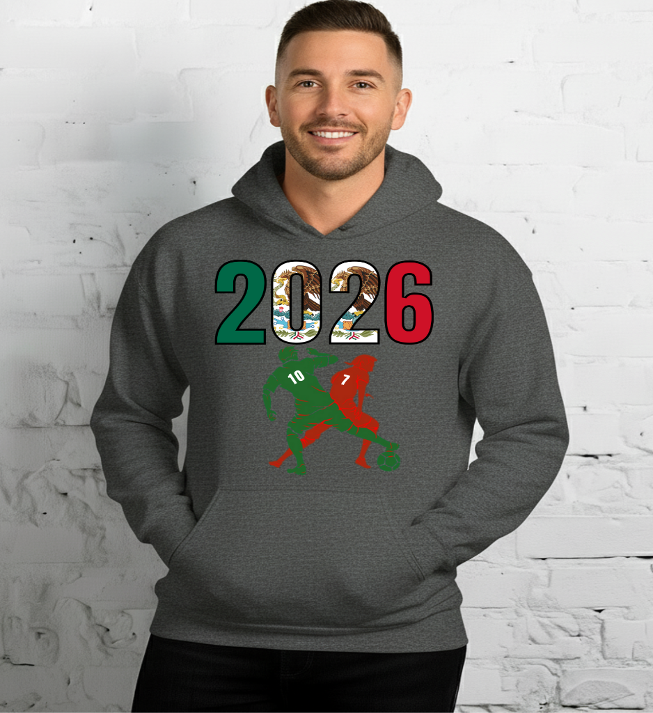 Mexico World Cup 2026 Fitted Hoodie | Smart_Tackle
