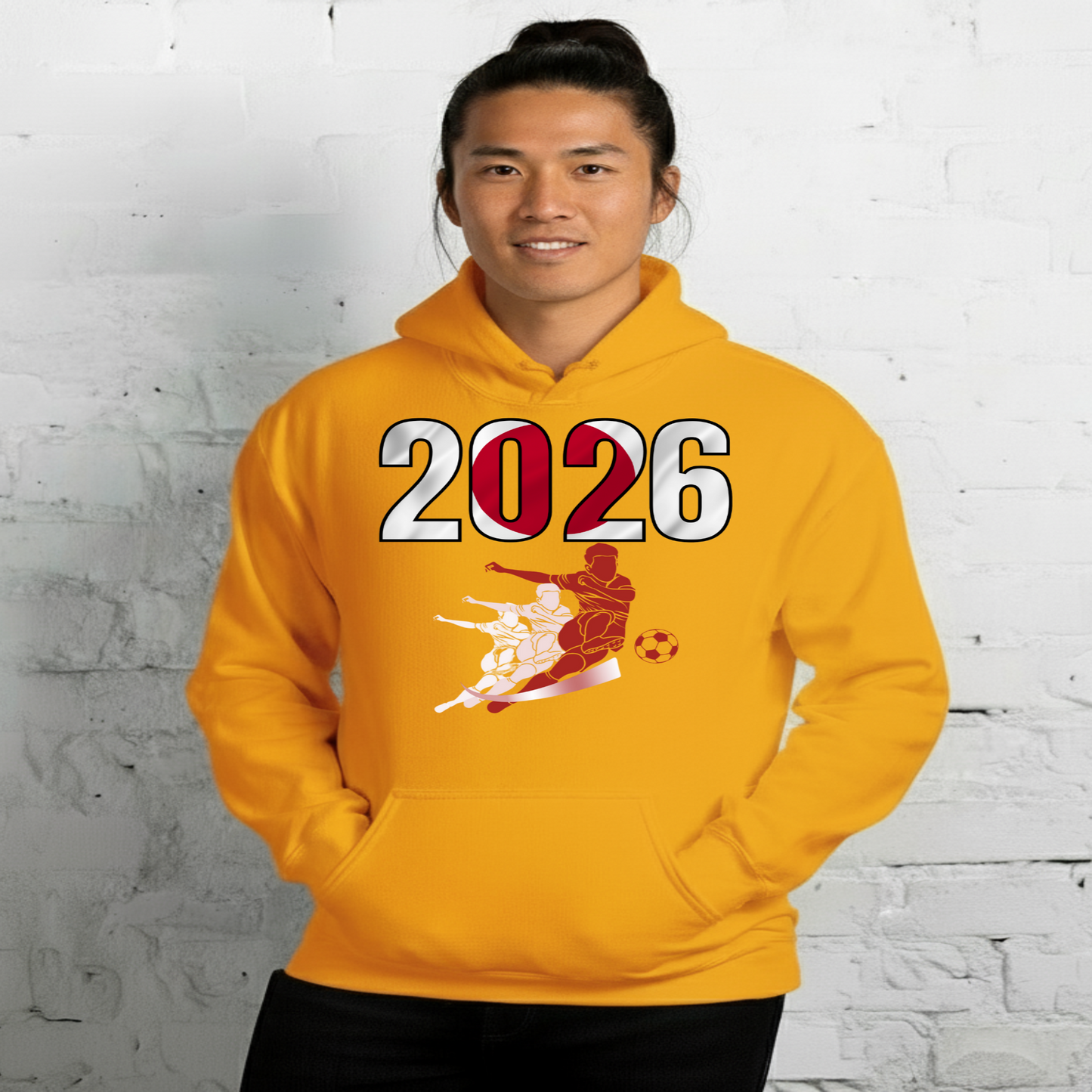 Japan World Cup 2026 Fitted Hoodie | Rising_Jist