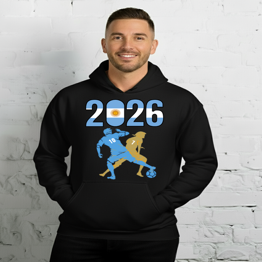 Argentina World Cup 2026 Fitted Hoodie | Smart_Tackle