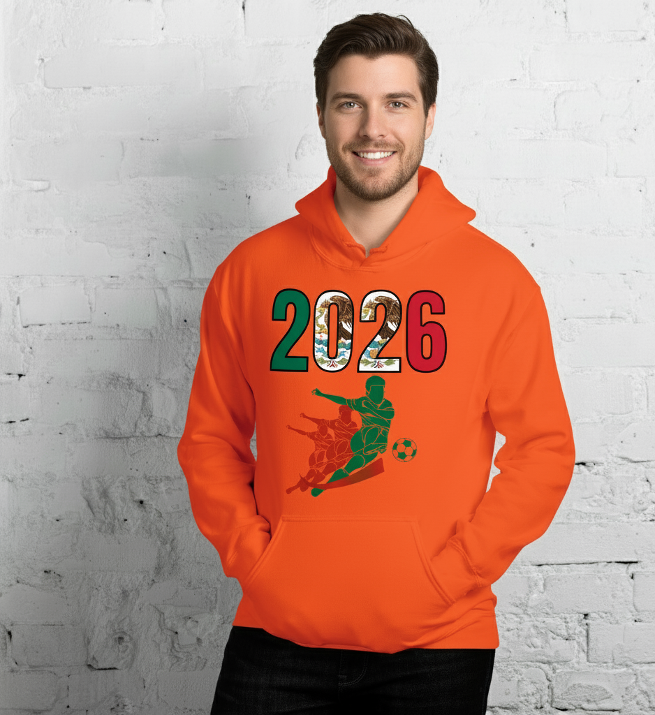 Mexico World Cup 2026 Fitted Hoodie | Rising Jist
