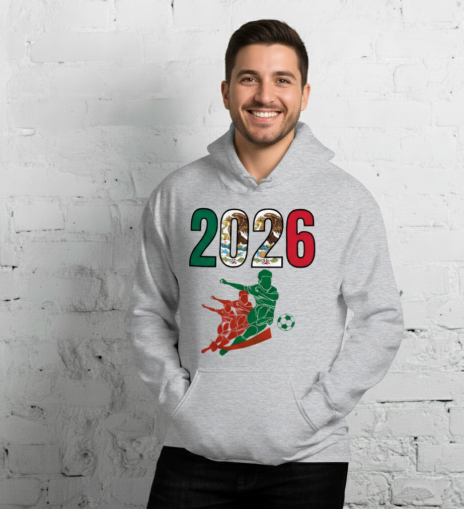 Mexico World Cup 2026 Fitted Hoodie | Rising Jist