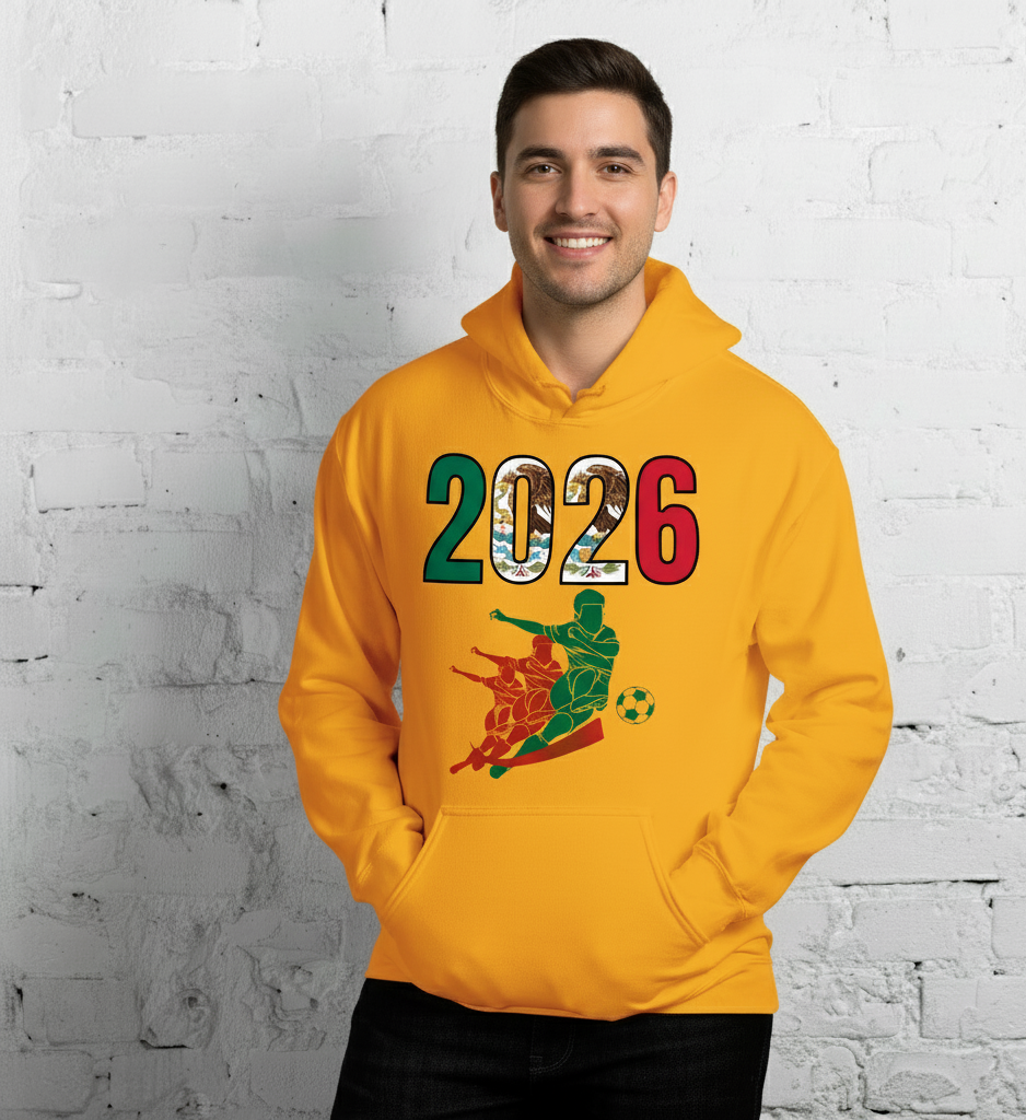 Mexico World Cup 2026 Fitted Hoodie | Rising Jist