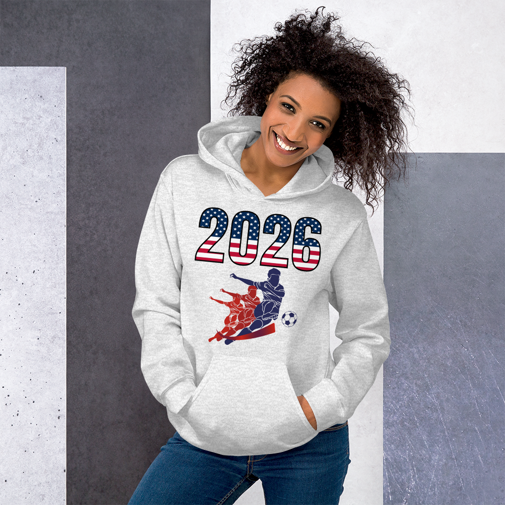 USA World Cup 2026 Fitted Hoodie | Rising Jist