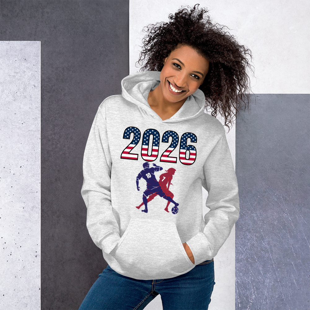USA World Cup 2026 Fitted Hoodie | Smart Tackle