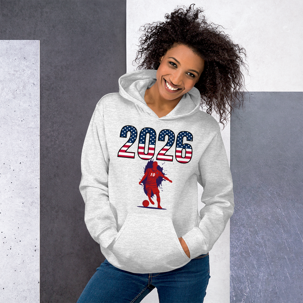USA World Cup 2026 Fitted Hoodie | SlickMove_RD