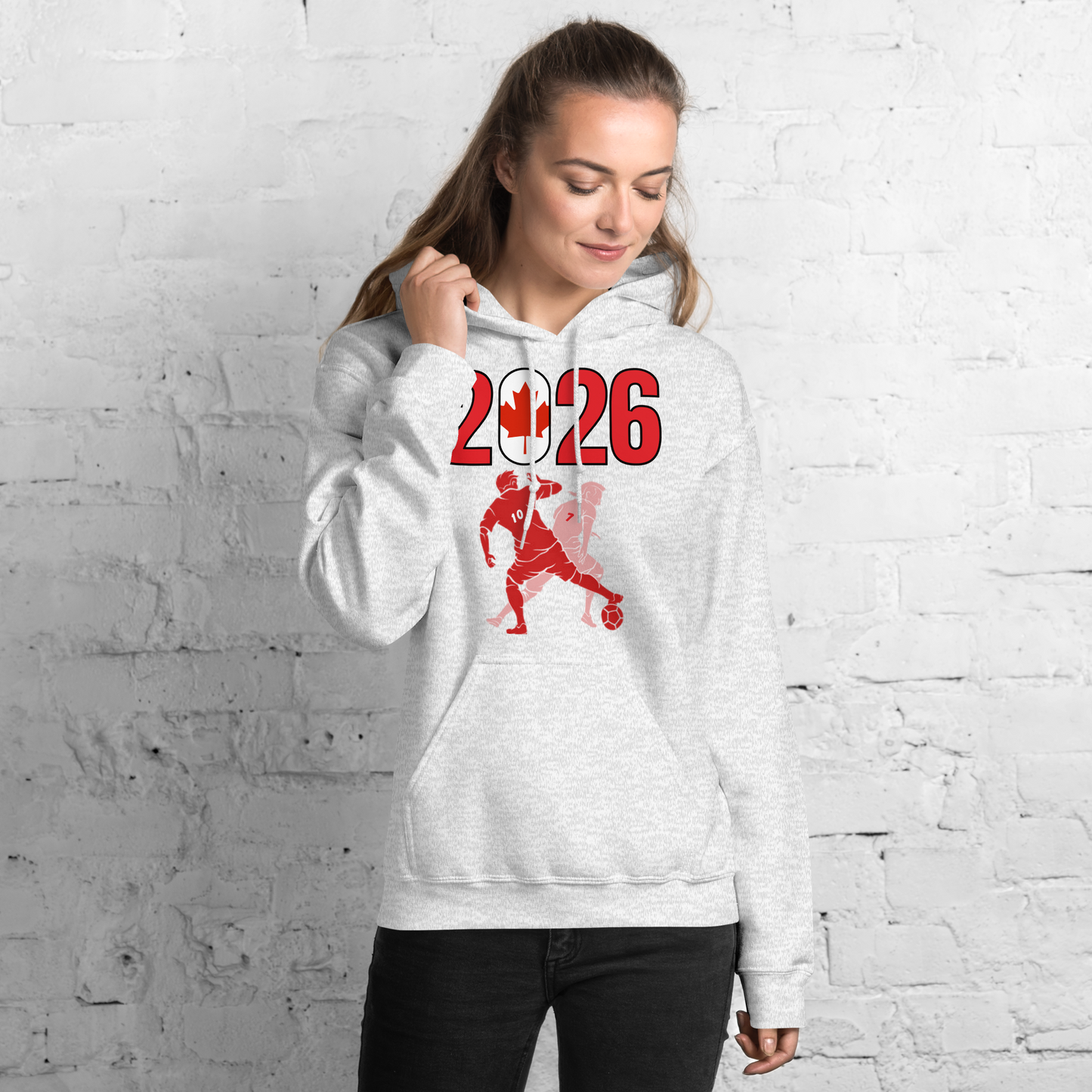 Canada World Cup 2026 Fitted Hoodie | Smart Tackle