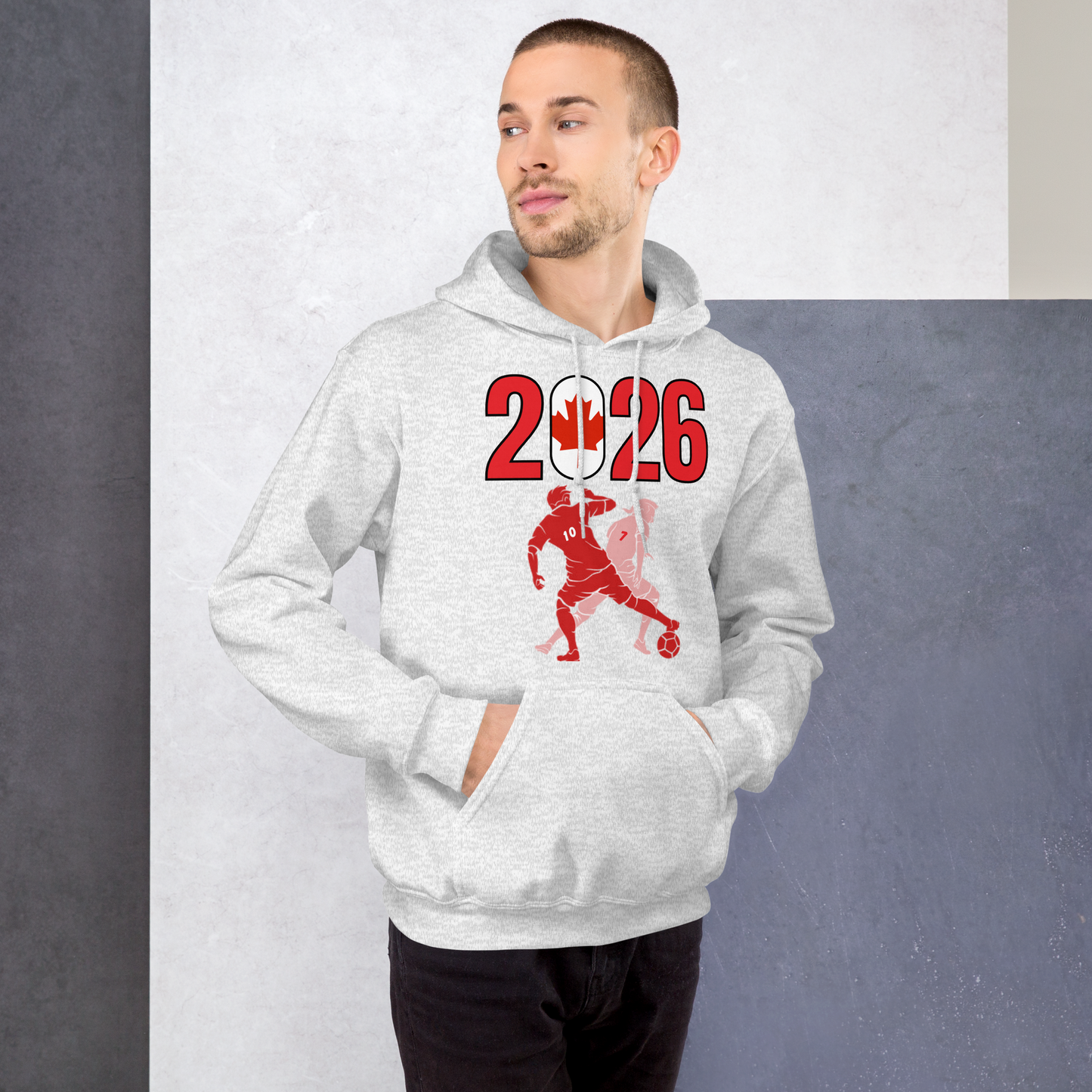 Canada World Cup 2026 Fitted Hoodie | Smart Tackle
