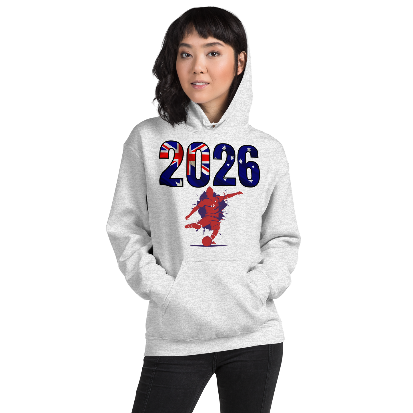 Australia World Cup 2026 Fitted Hoodie | Let's_Play_RD