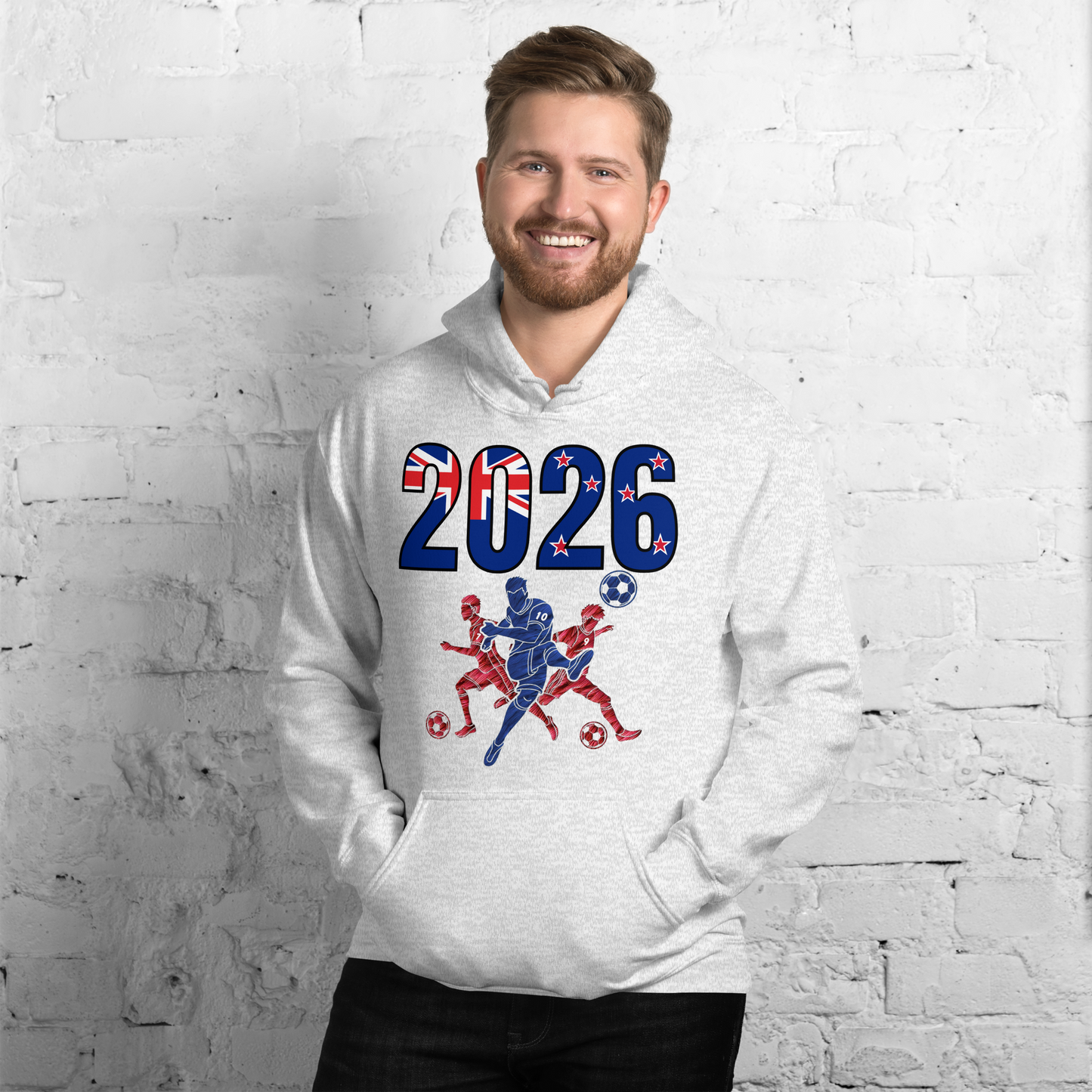 Australia World Cup 2026 Fitted Hoodie | Sprints_Trio