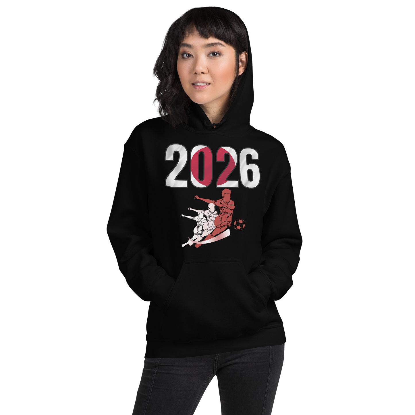 Japan World Cup 2026 Fitted Hoodie | Rising_Jist