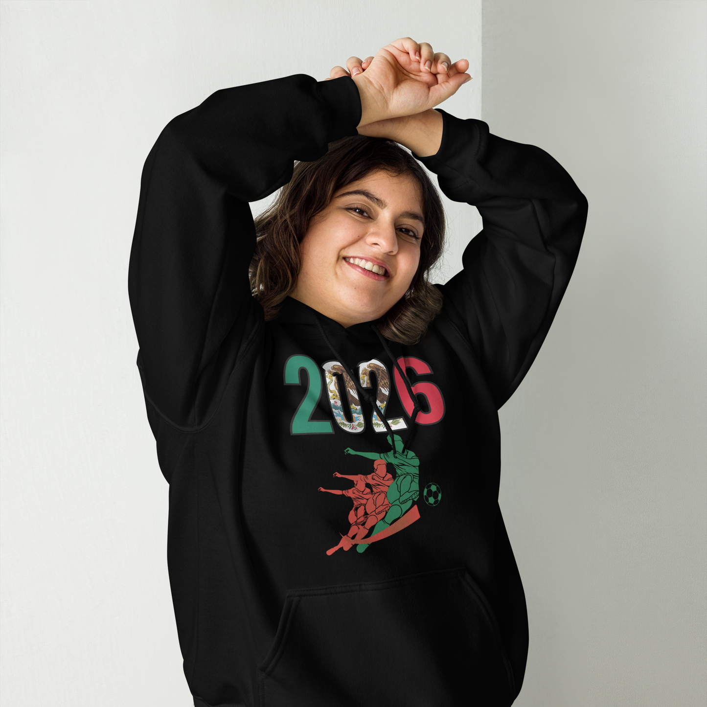 Mexico World Cup 2026 Fitted Hoodie | Rising Jist