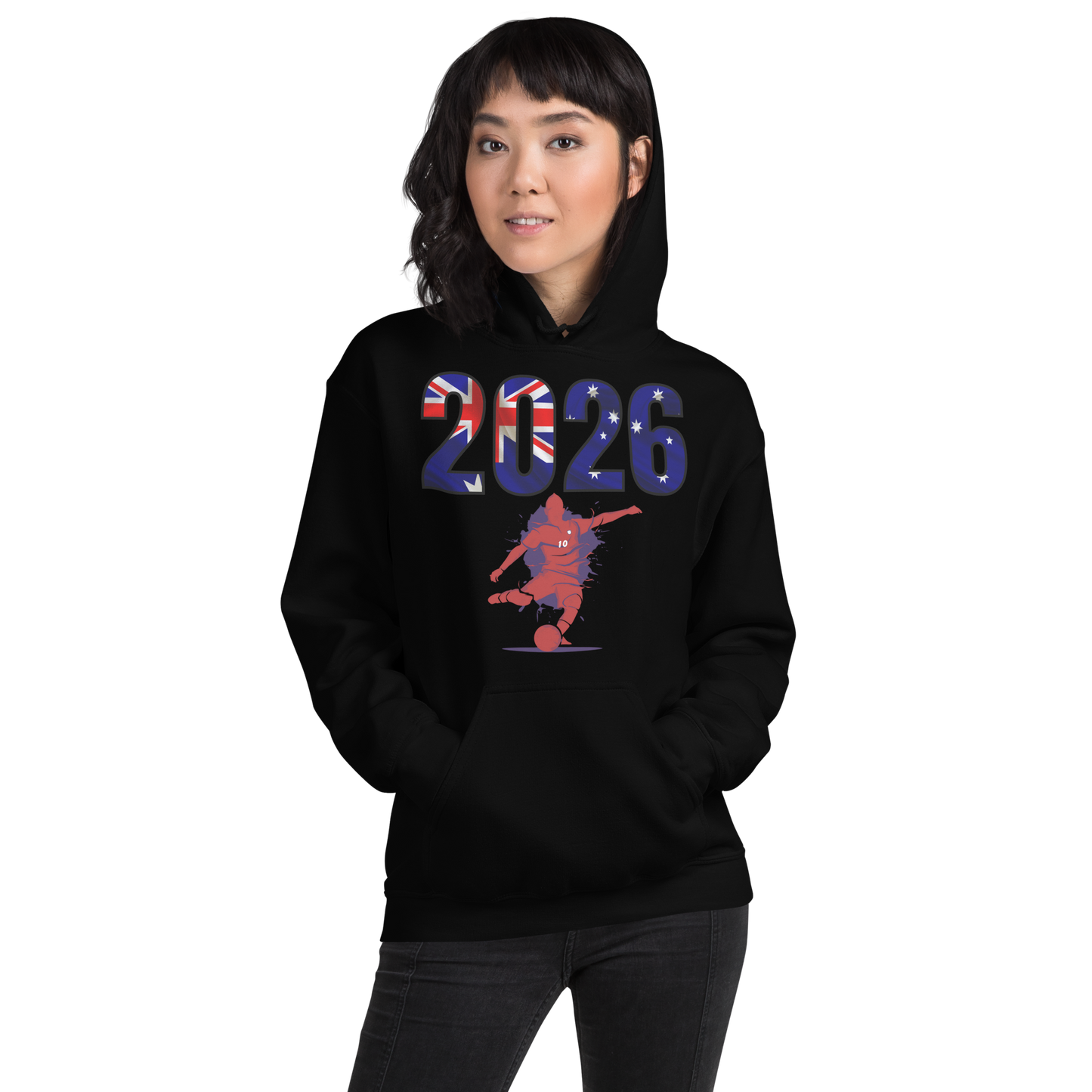 Australia World Cup 2026 Fitted Hoodie | Let's_Play_RD
